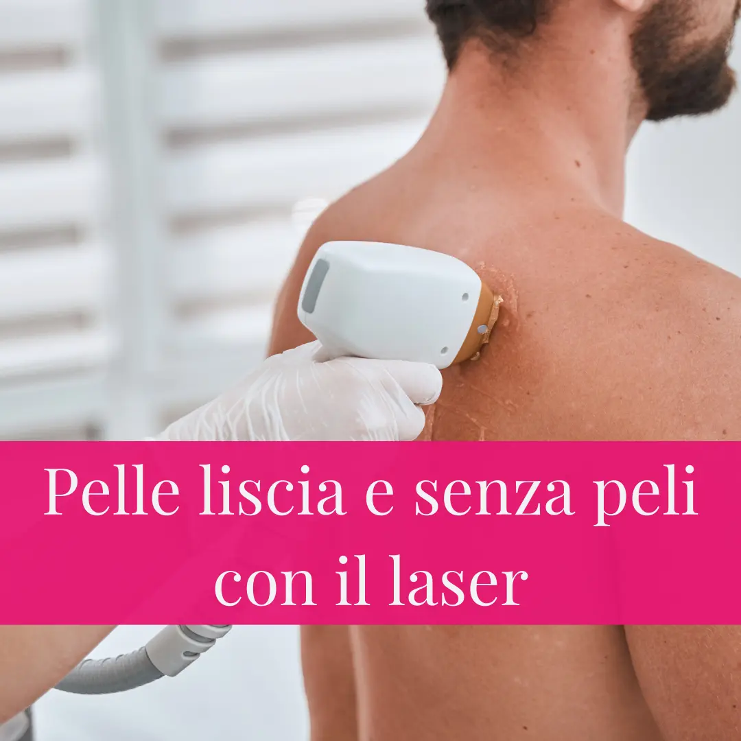 Epilazione laser per uomo per una pelle liscia e senza peli